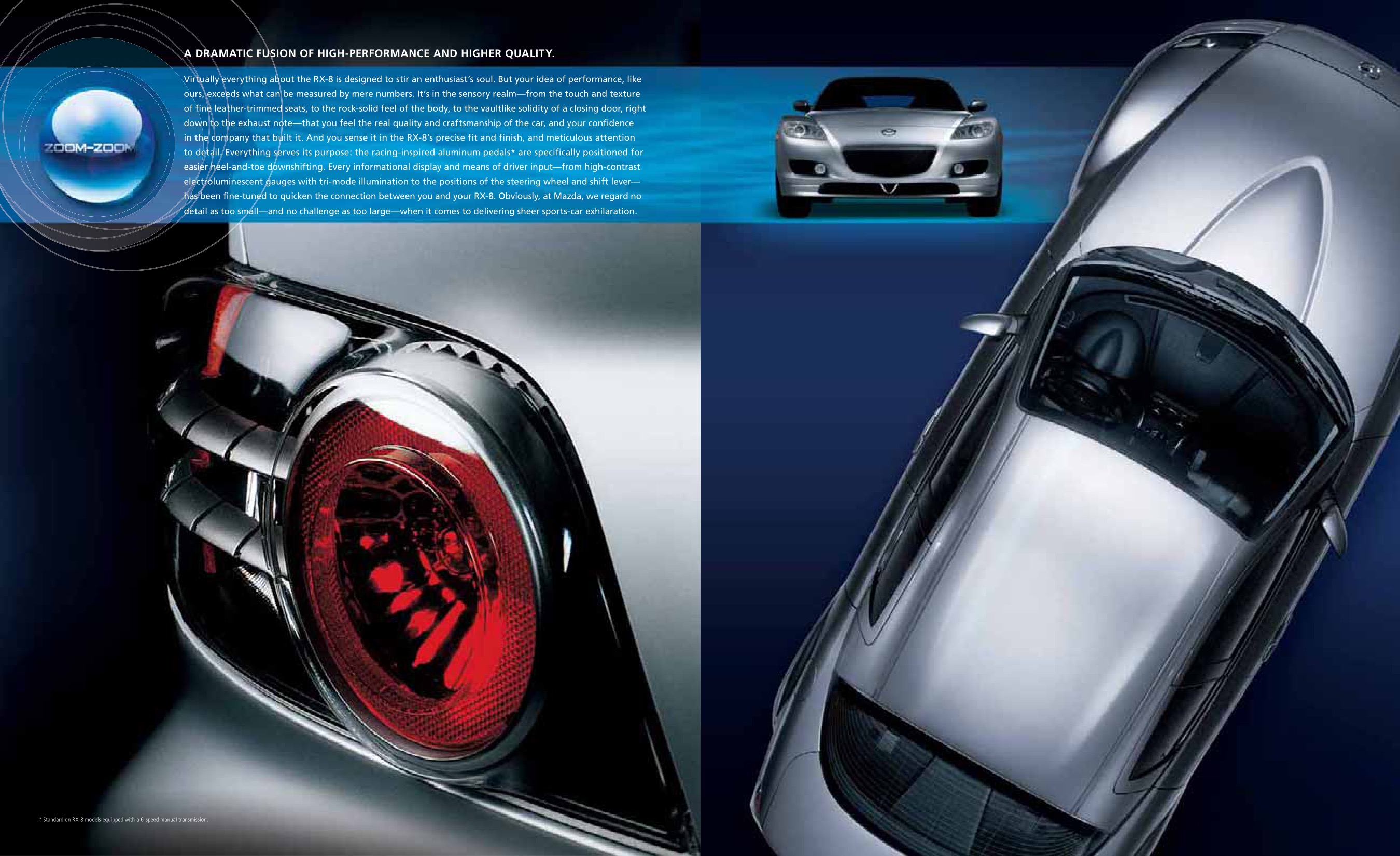 2008 Mazda RX-8 Brochure Page 2